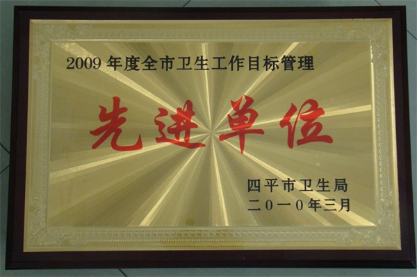 全市卫生工作先进单位